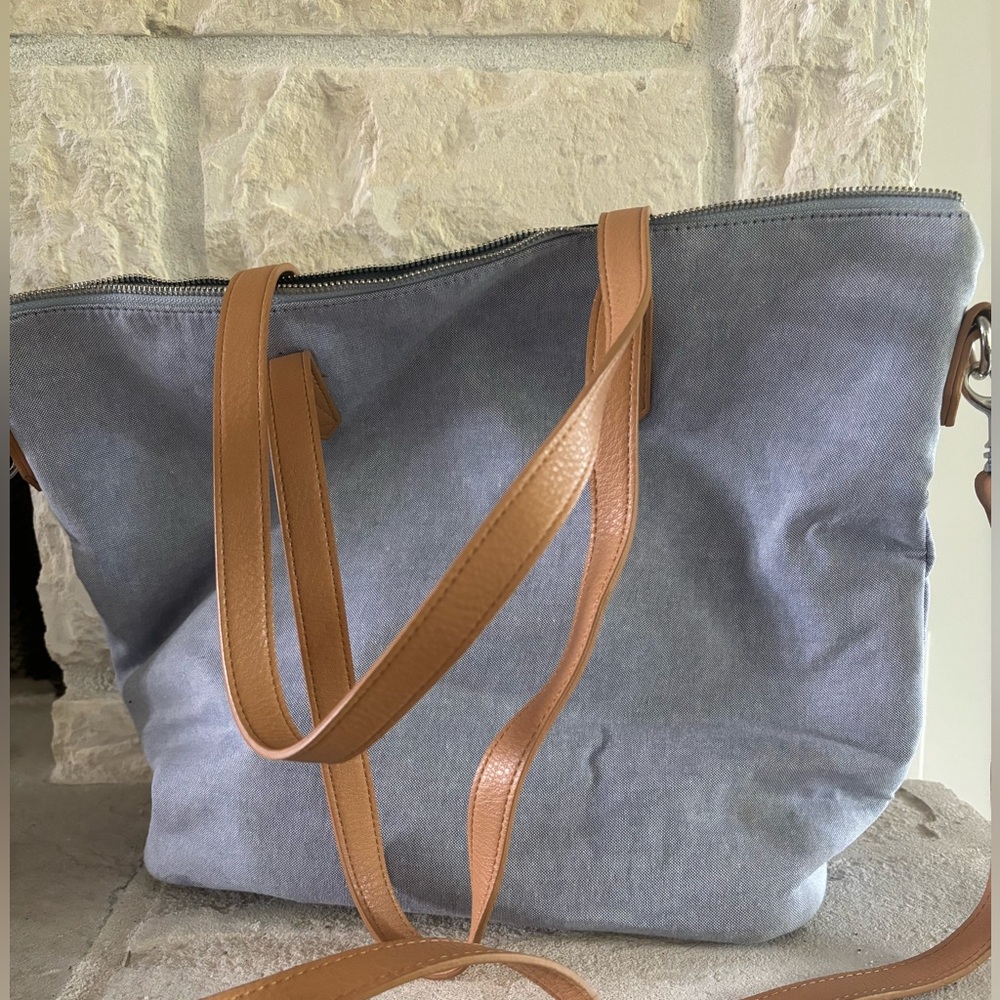 Chambray Tote